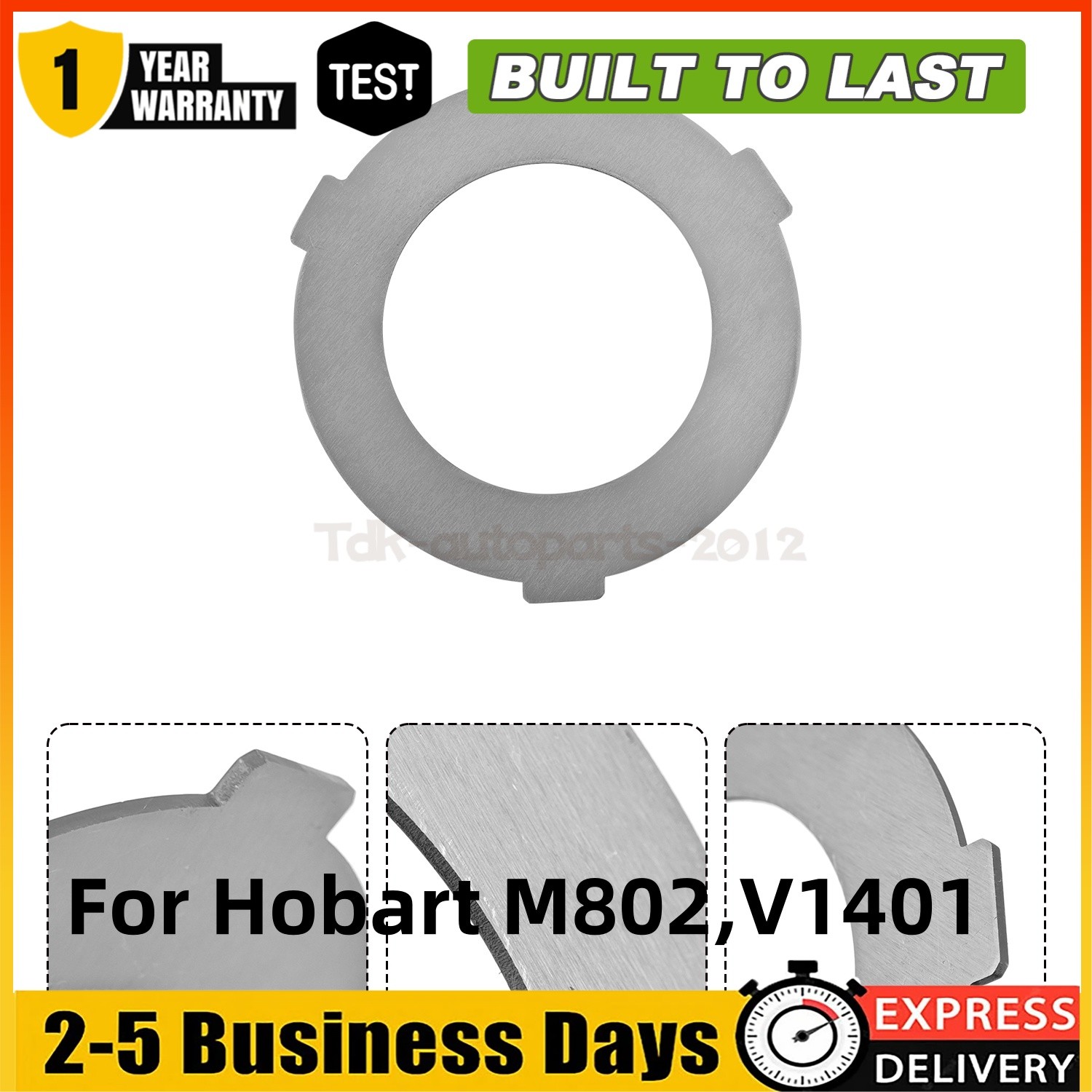 3PCS Inner and 3PCS Outer Clutch Disc 873117 064432 for Hobart Mixer M802 V1401