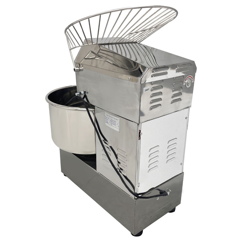 50QT Commercial Dough Kneading Machine Flour Mixer 2-Speed for Pizza Bread Dough
