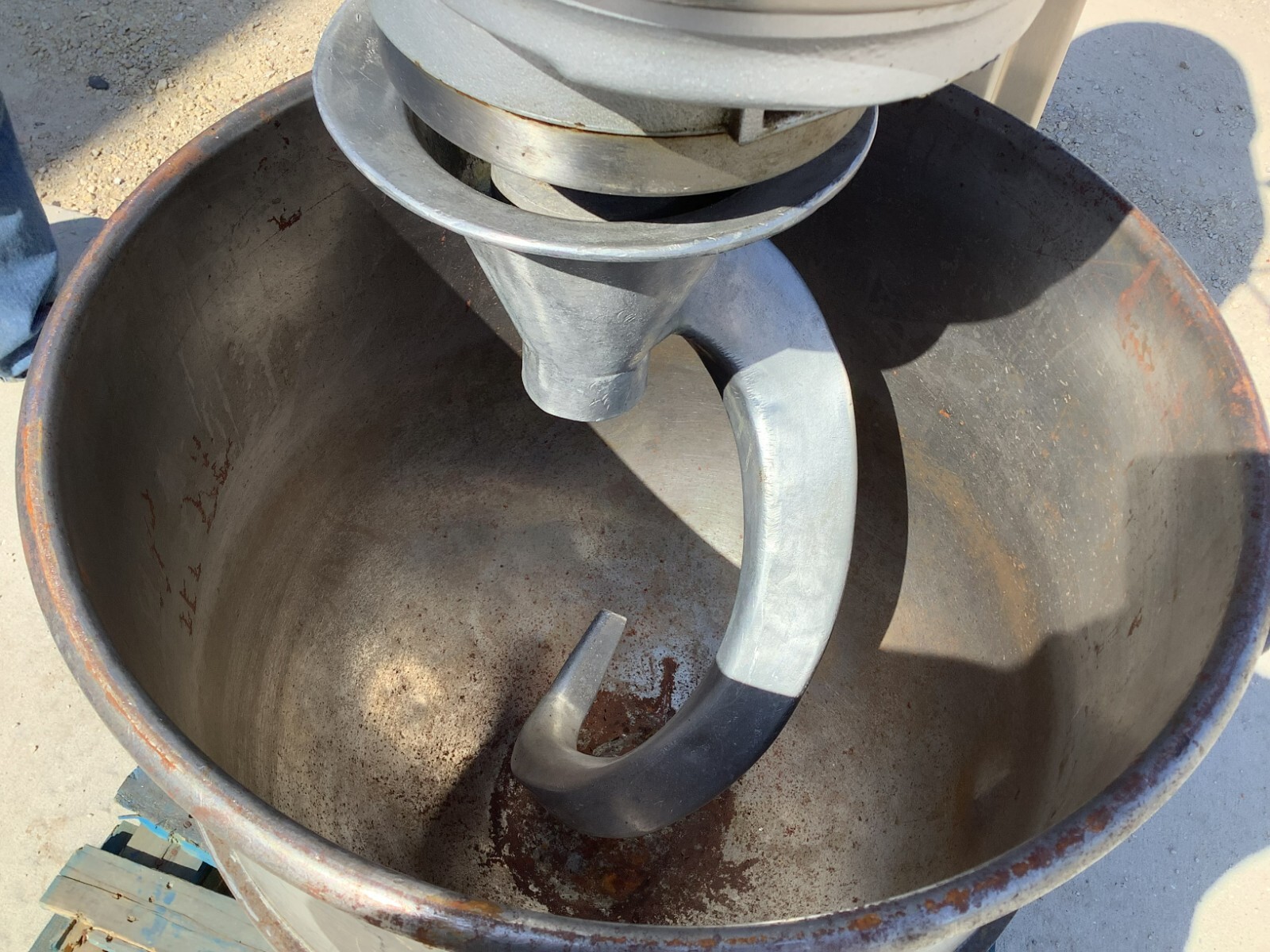 Commercial Mixer 140qt Hobart V1401 Bowl and Hook 5hp 3ph 200V TESTED