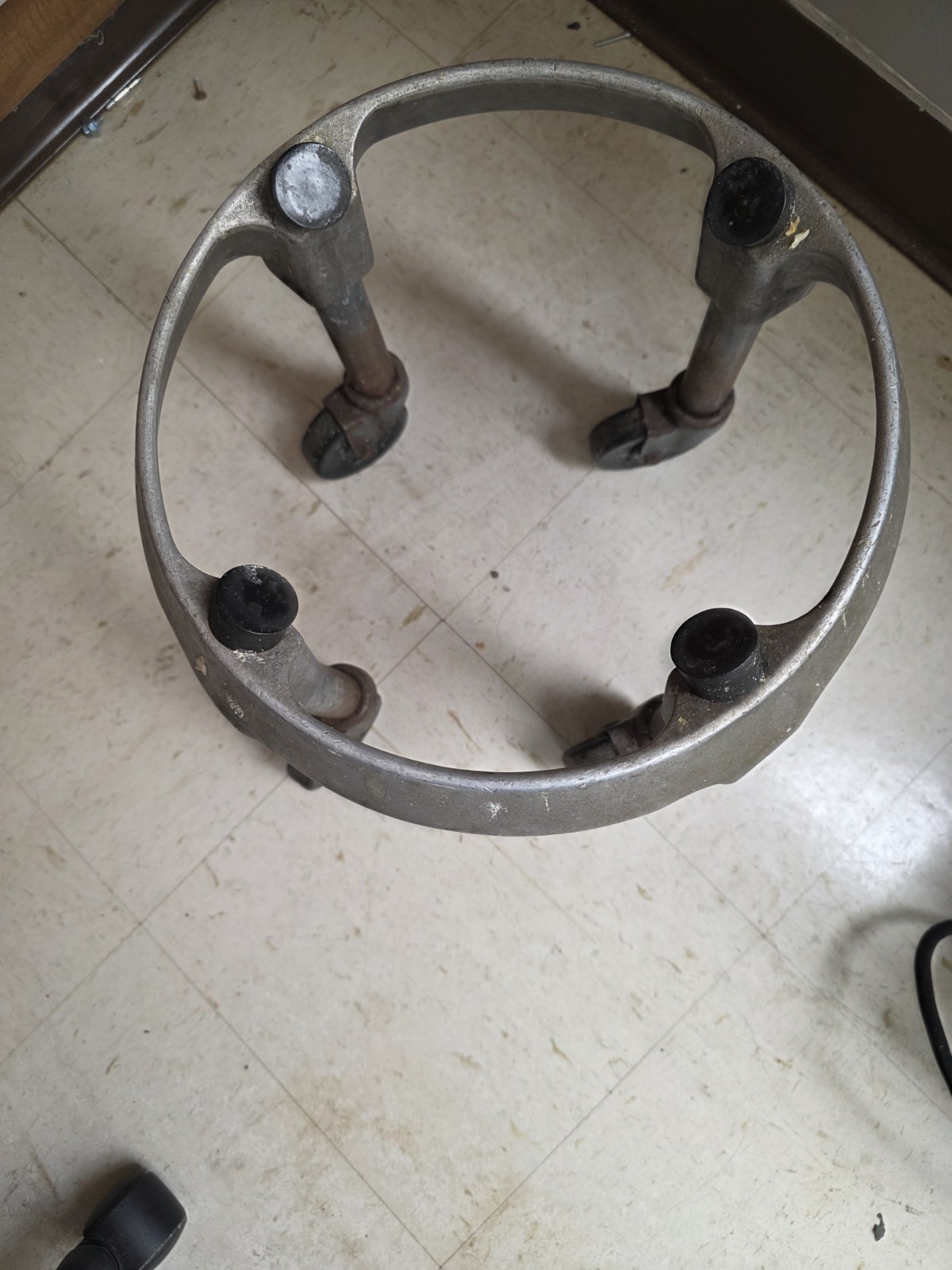 Rare Hobart D300 Mixer Bowl Cart Dolly, Truck. Hobart D300 Parts 30qt Bowl Stand