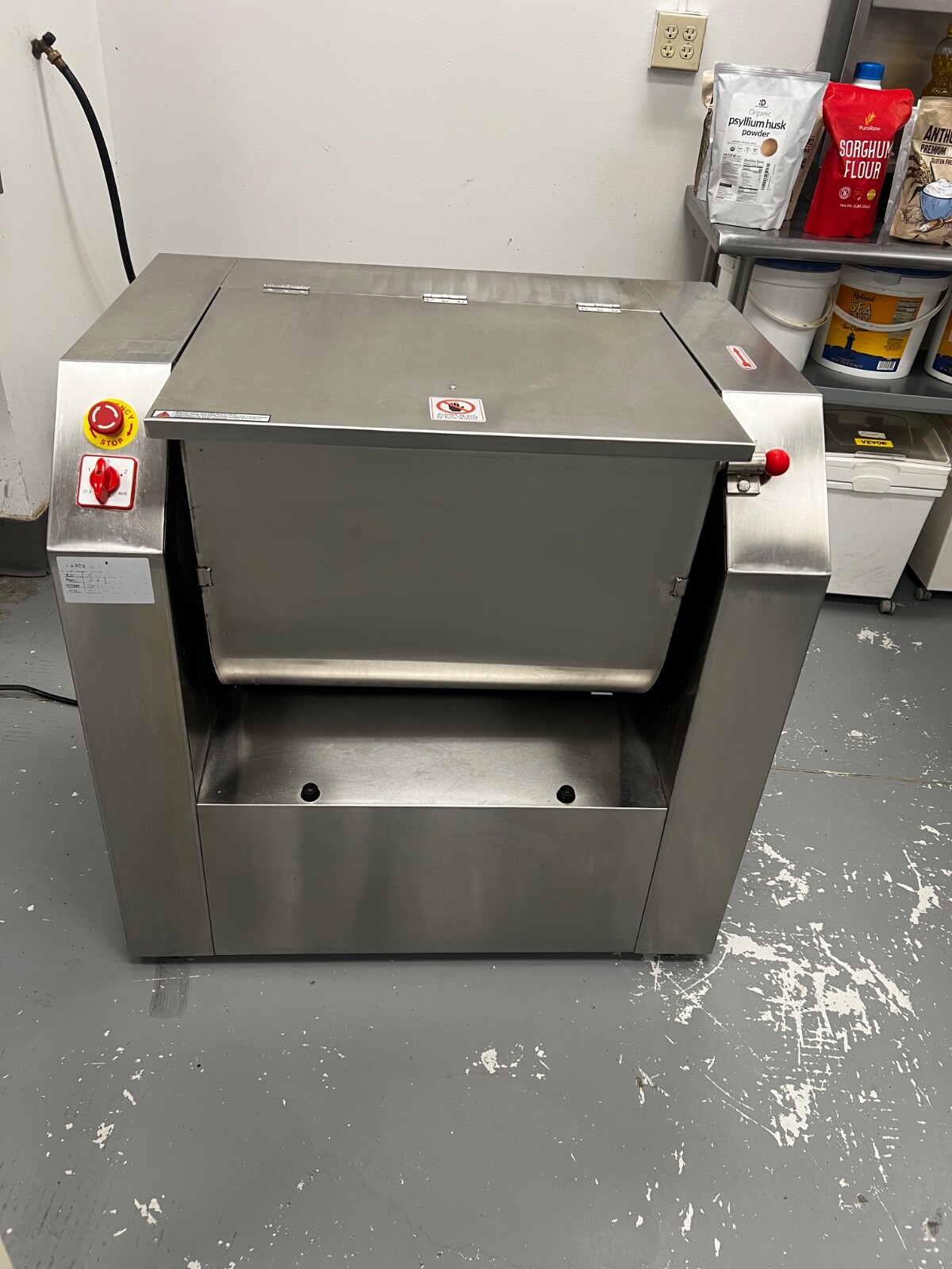 Intsupermai 110V commercial dough mixer machine 50kg kneading
