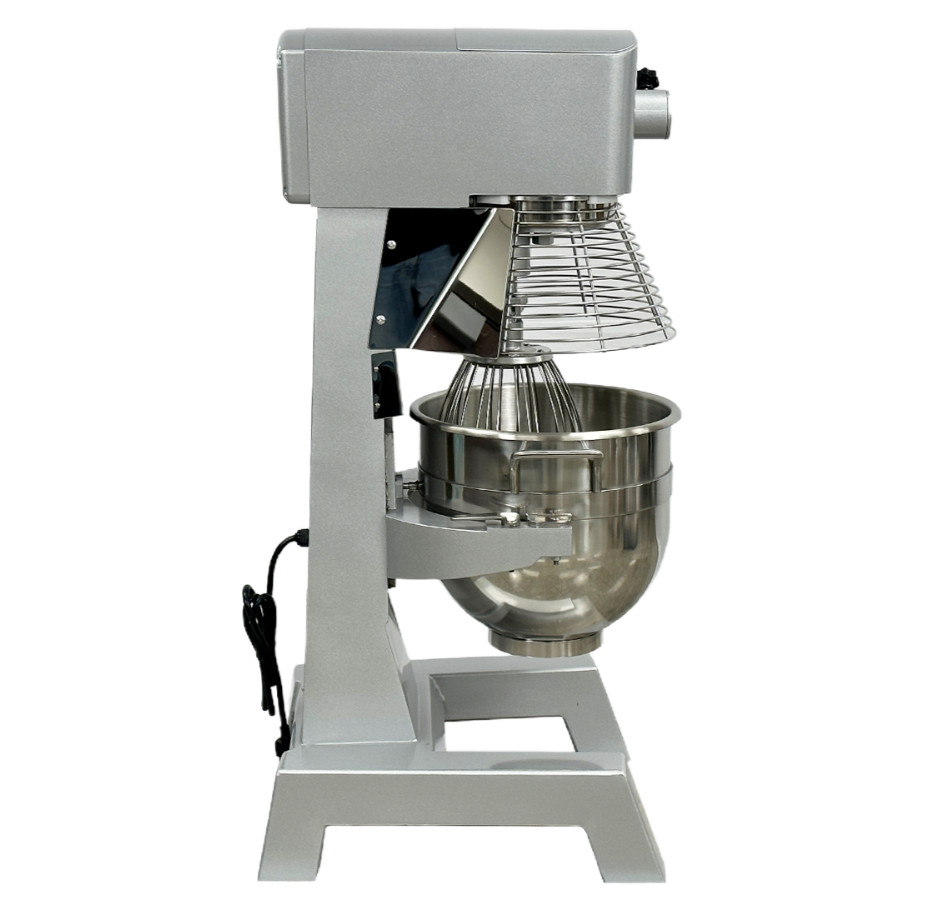 30 QT Commercial Dough Mixer Bakery Blender Floor Model Gear Driven 3 Speed Mode