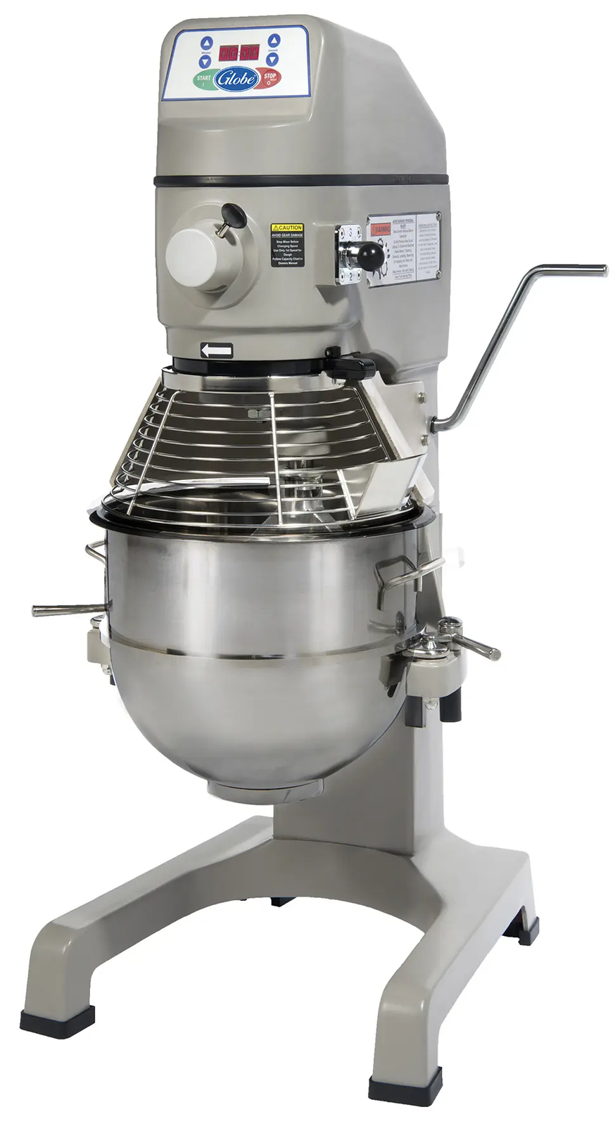 Globe SP30P 30 Quart Planetary Pizza Mixer 1.5 HP Commercial 3 Speed