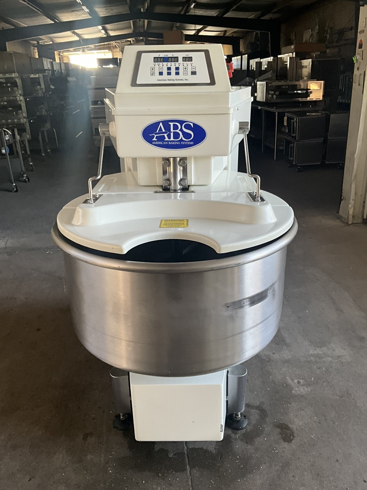 American Baking Systems 200qt SPIRAL DOUGH MIXER SM-200 BAKERY 2 SPEED ABS A