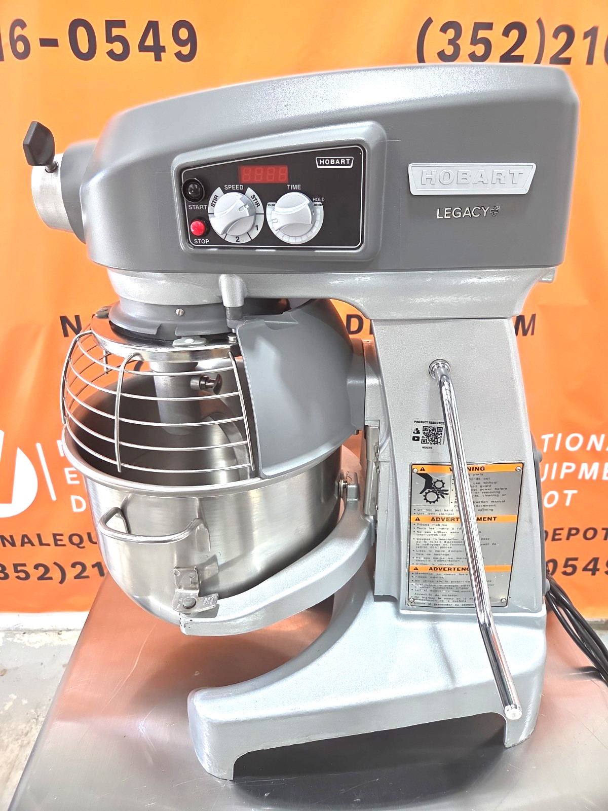 2023 HOBART HL200 20QT Mixer W/ Bowl, Hook, Paddle, Whip – Watch Video!