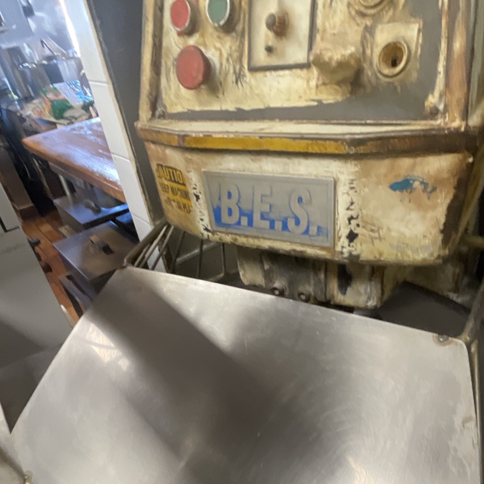 B.E.S. Floor Model Commercial Mixer Industrial Food Preparation Equipment