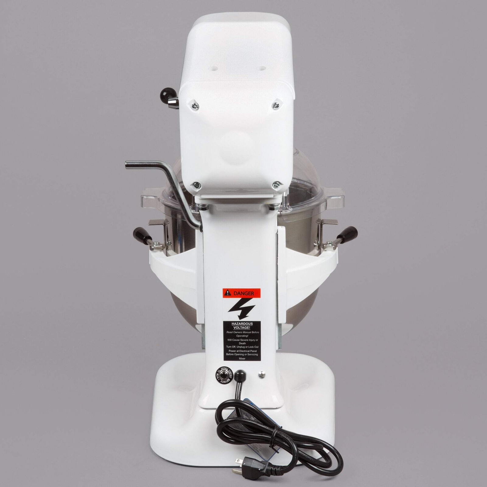 Globe 8 Qt. Bowl Lift Countertop Mixer with Guard & Standard Accessories, 1/4 hp