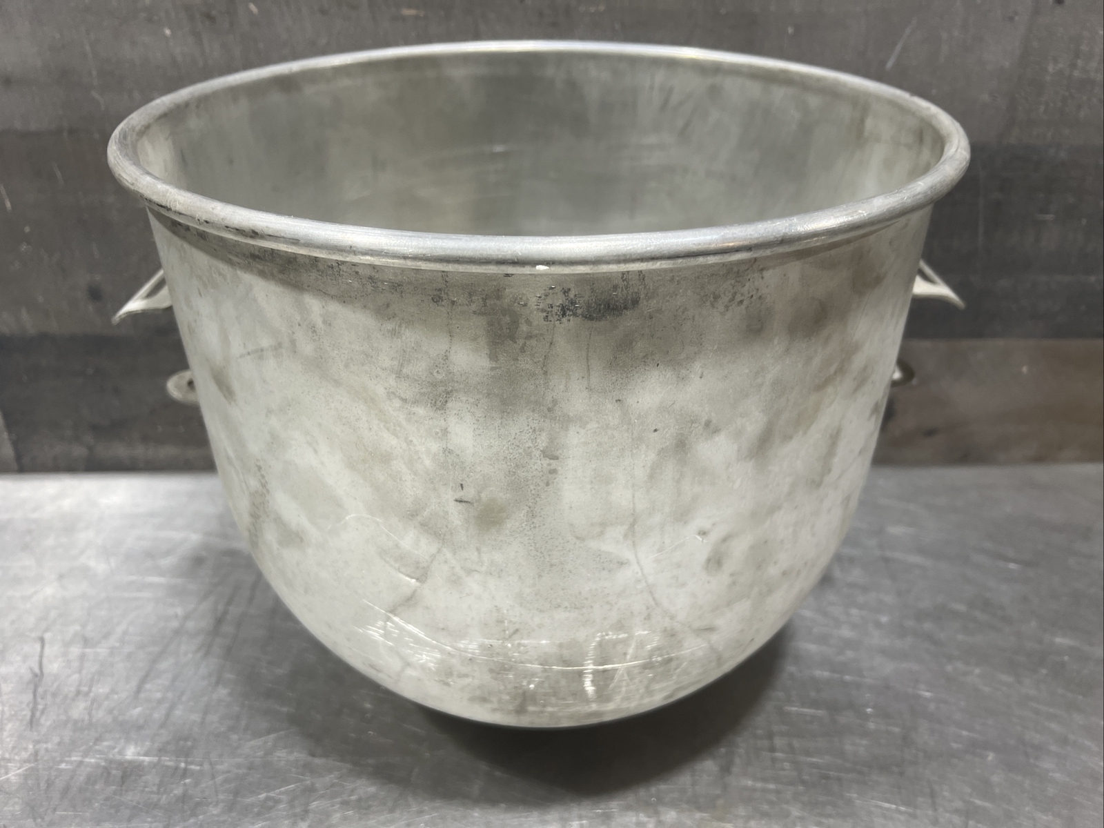 Vintage Hobart 20 QT Quart Mixer Steel Mixing Bowl Used Surplus