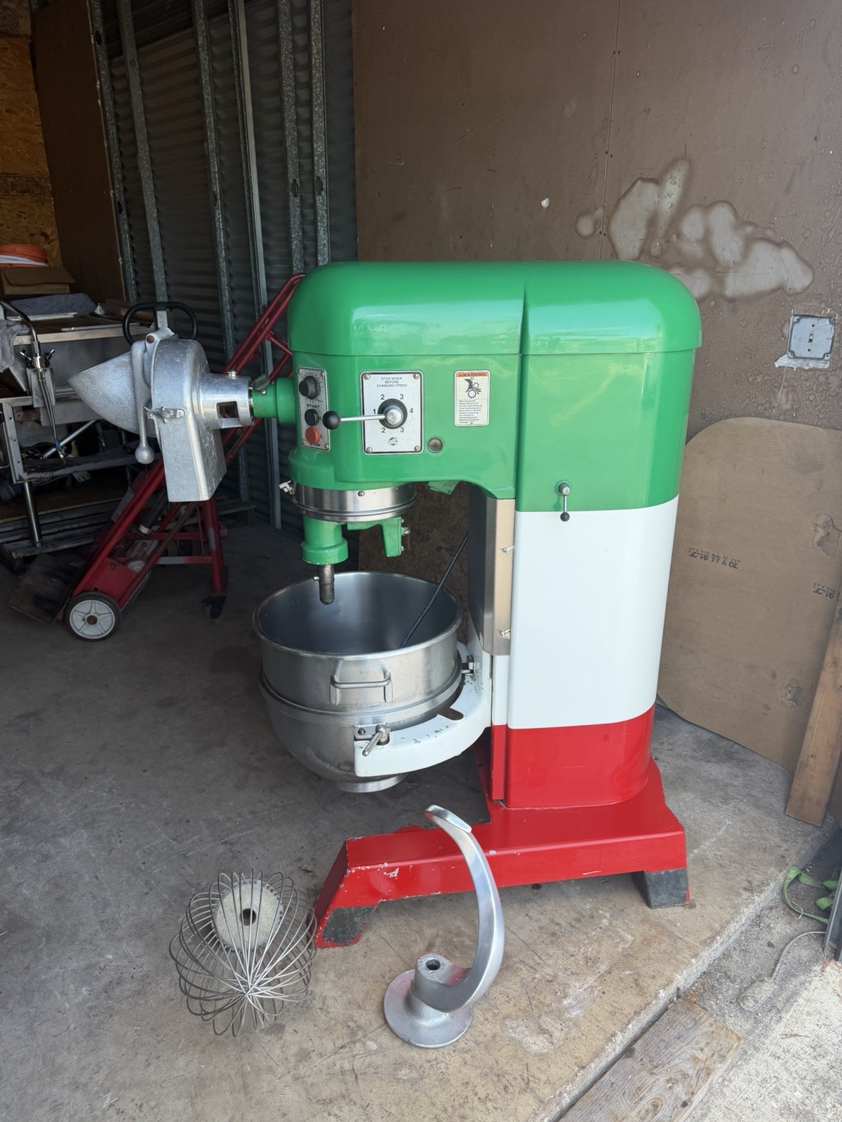 Hobart H-600T 60qt Commercial Mixer Bakery/Pizza Dough Mixer , Single Phase 220v