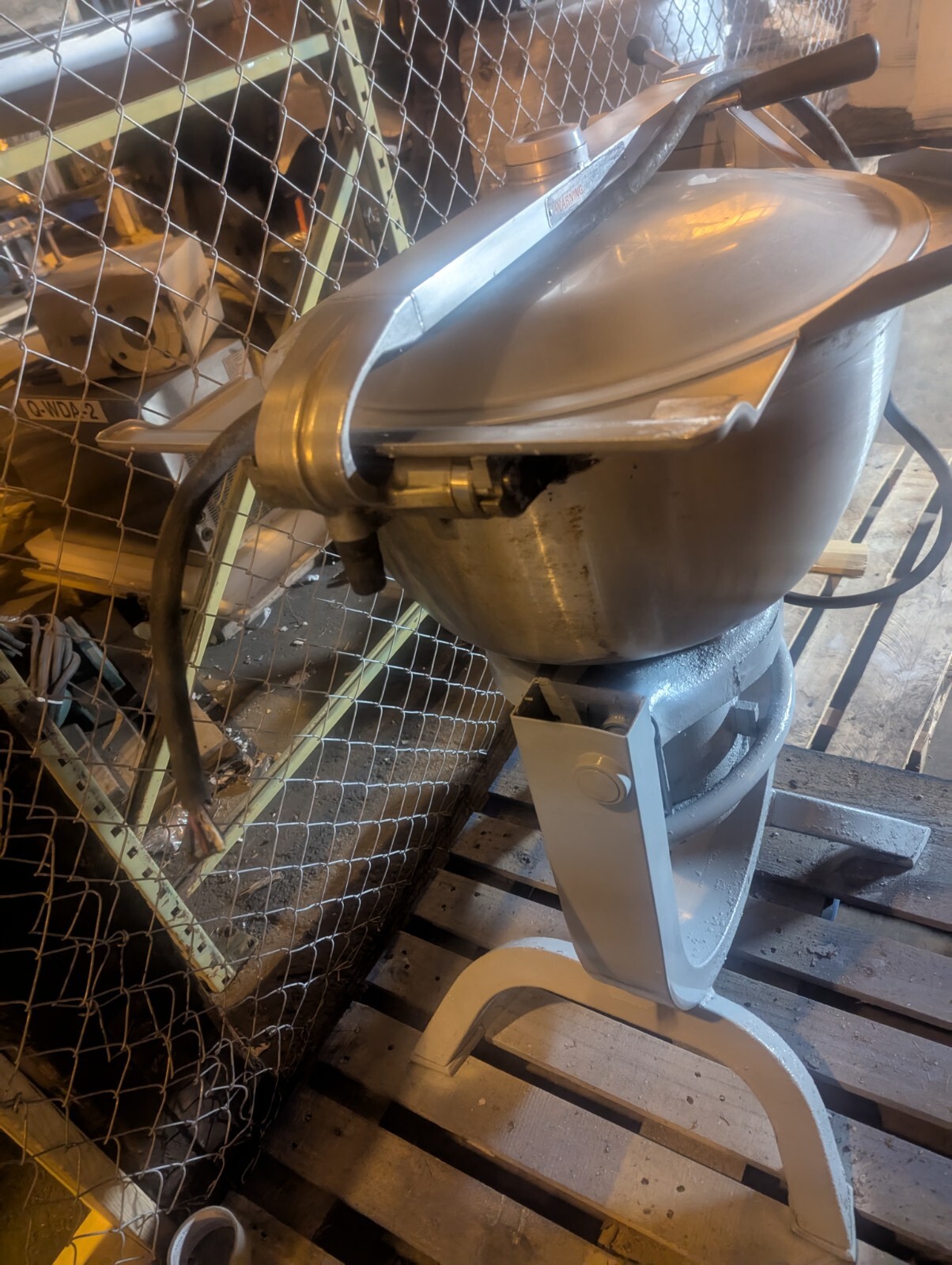Hobart Hcm Metal Commercial Cutter Mixer 208-240v 3 Phase