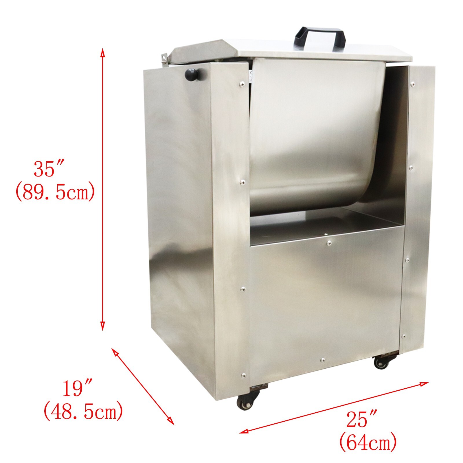 110V Electric Meat Mixer Commercial Stuffing Mixer Blender 40L 10.5Gallon 1500W