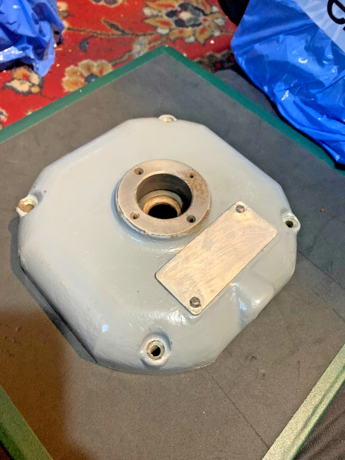 Bearing Bracket Rear Cover, 270619-2, OEM Hobart A200T 1st ed. 20 QT Mixer