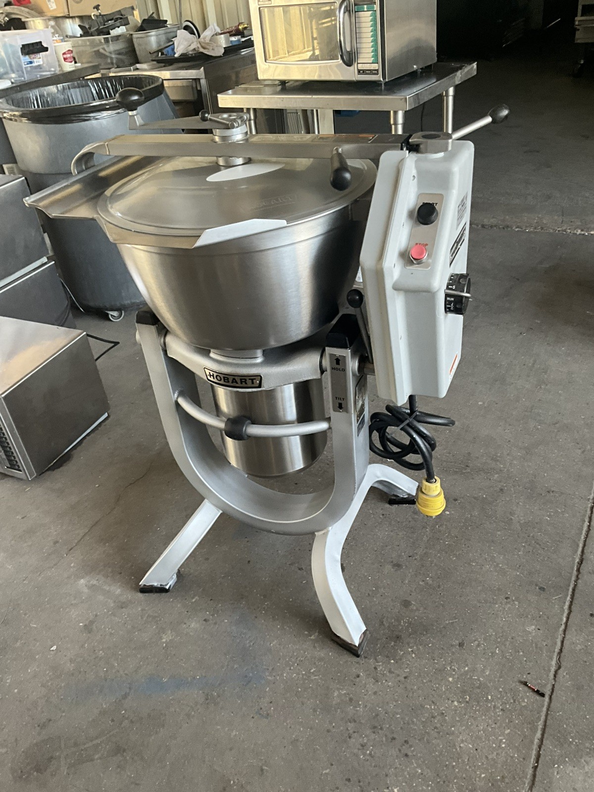 Hobart HCM450 45qt mixer slicer chopper Food processor 230Volts 3 phases A