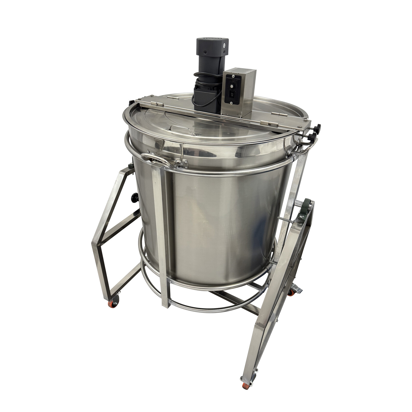 70L Hot Pot Base Seasoning Stir-Fry Mixing Machine 110V Gas & Electric Heating