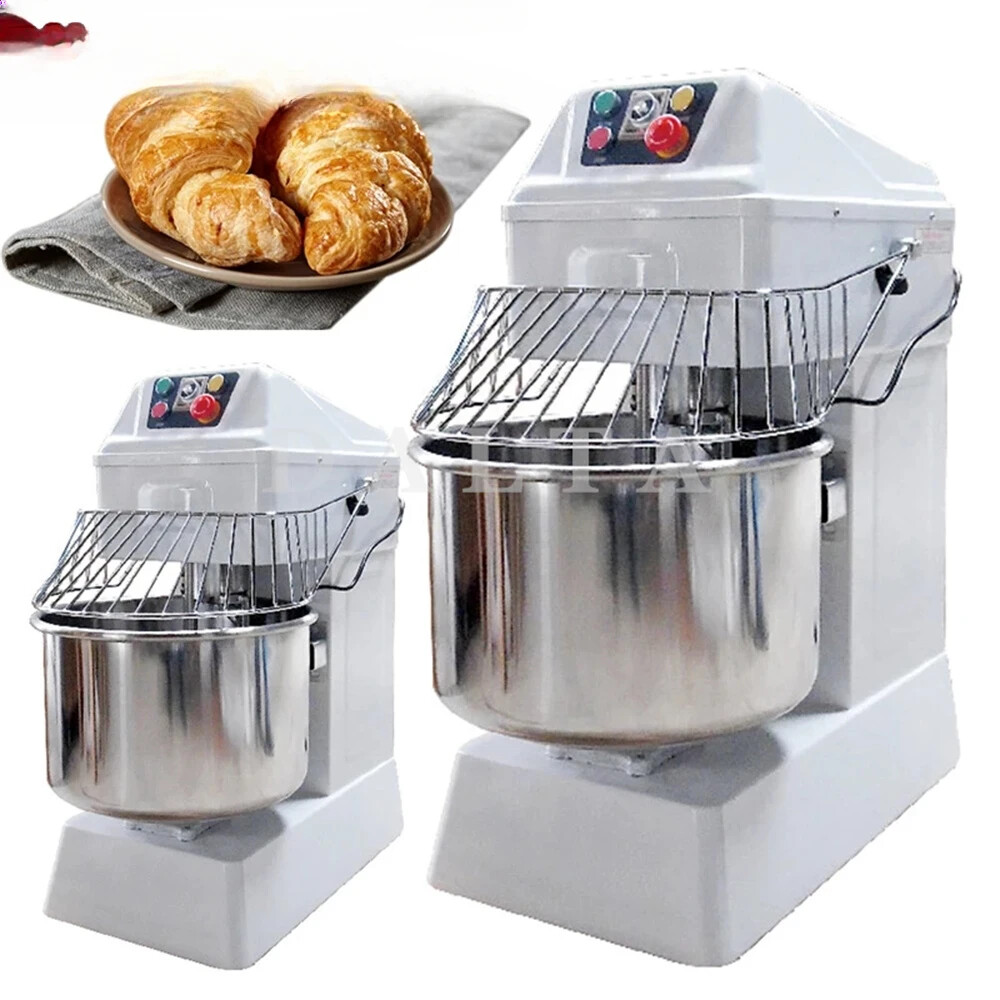 20L Double Action Double Speed Flour Mixer, 8kg Automatic Kneading Machine