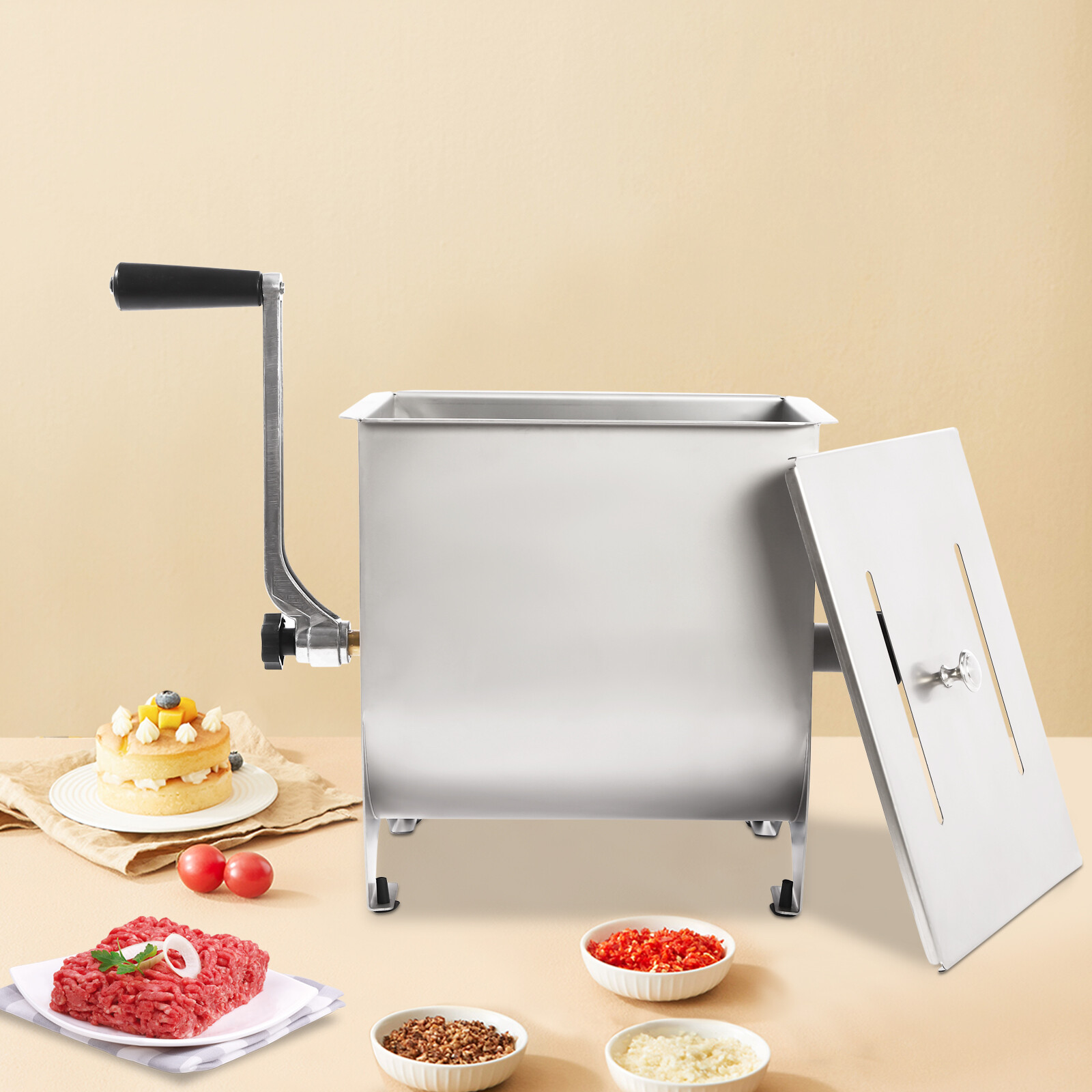 Commercial Meat Mixer Stainless Steel Manual Machine