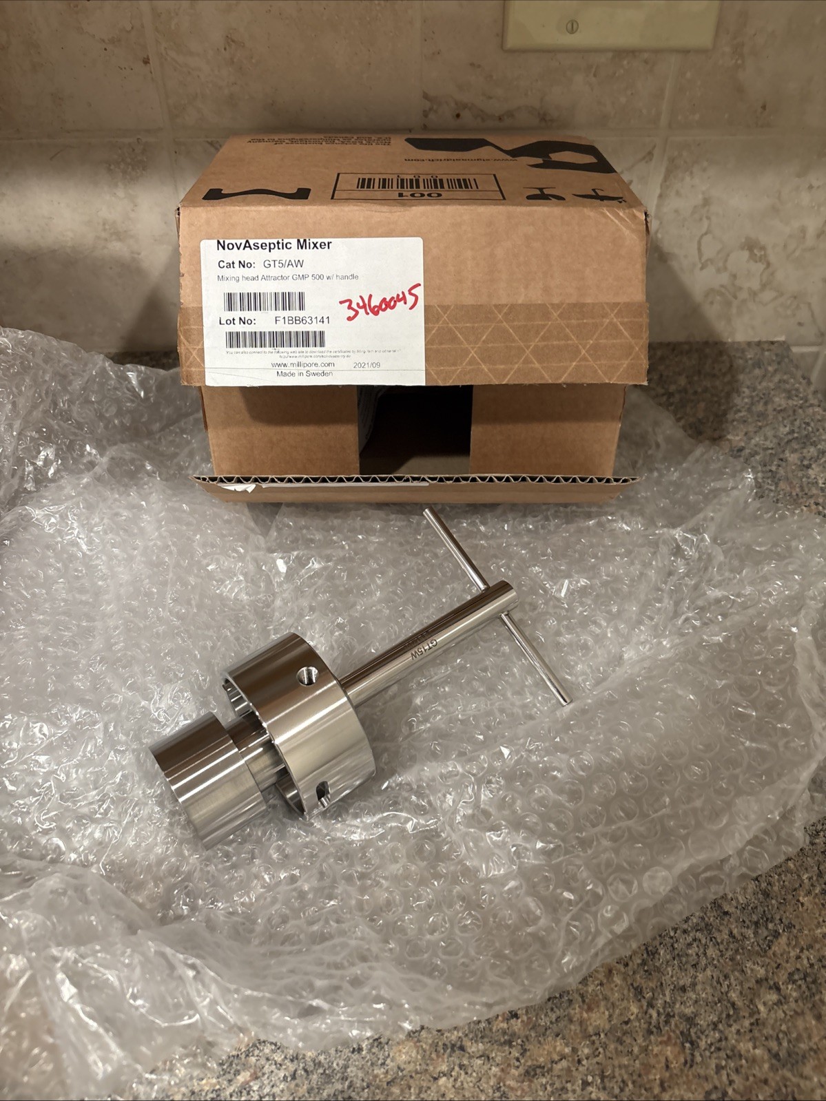 NovaSeptic Mixer GT5/AW Mixing Head Attractor GMP 500 W Handle