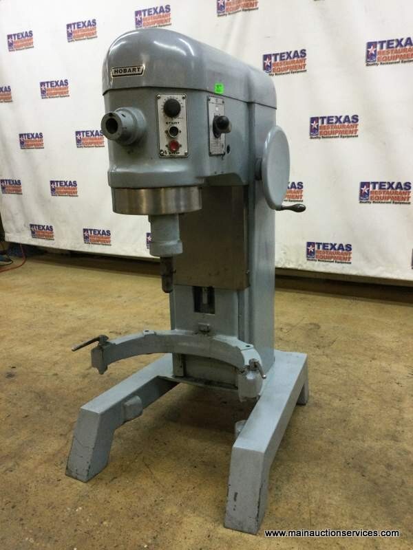 Hobart H-600T, 60 Qts Dough Mixer With Bowl & 1 Attachment