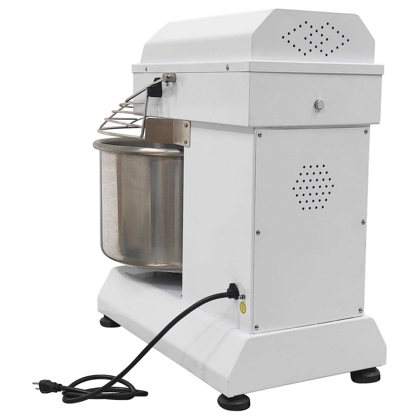 30L S/S Commercial Double-Acting Double-Speed Dough Mixer w Timer & Auto Stop