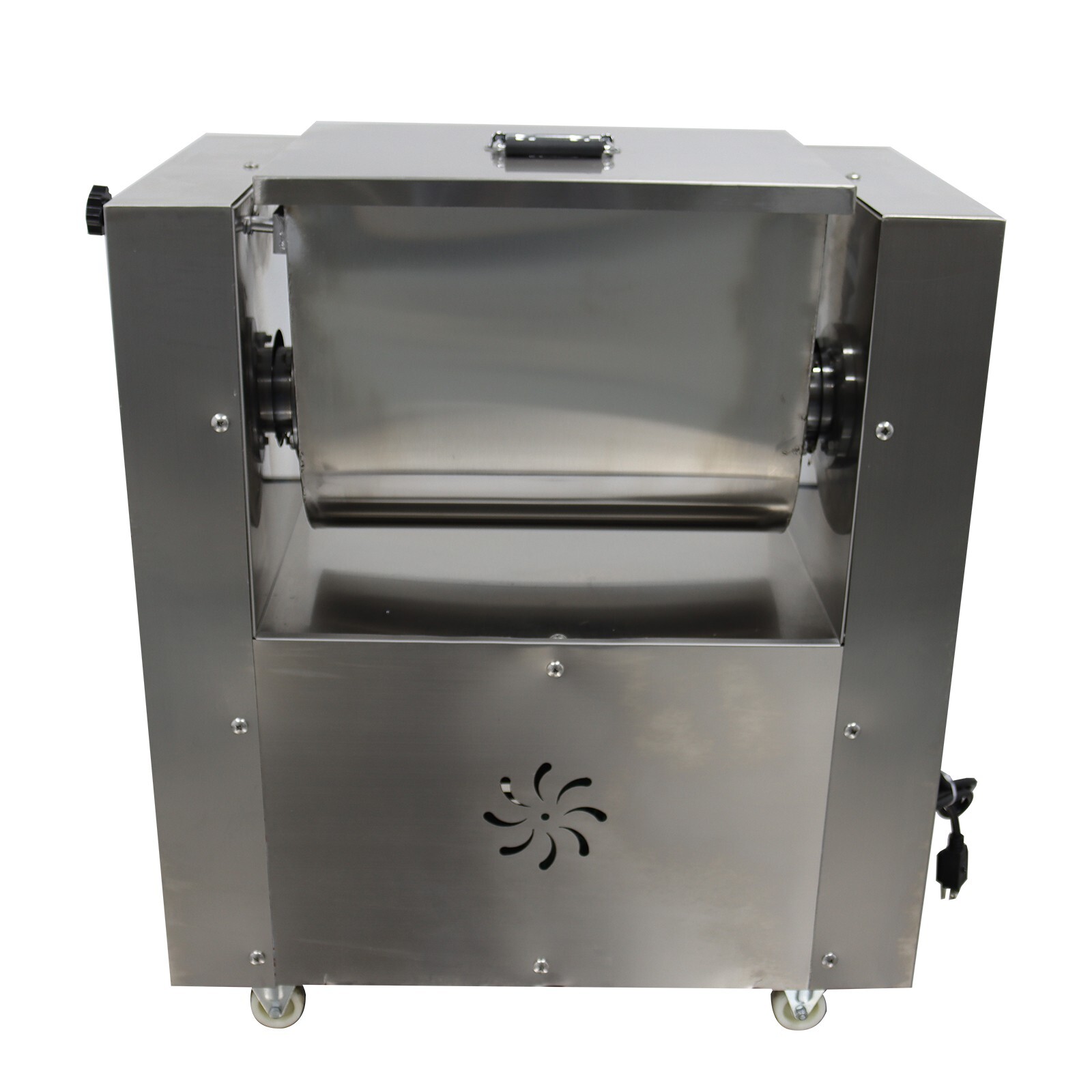 110V 30L Commercial Meat Mixer Food Processing Machine Stainless Steel 1100W