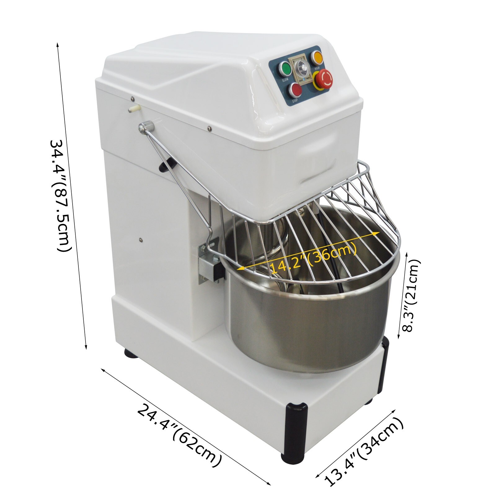 Commercial 110V 20L Double Speed Dough Food Mixer Dough Kneading Machine