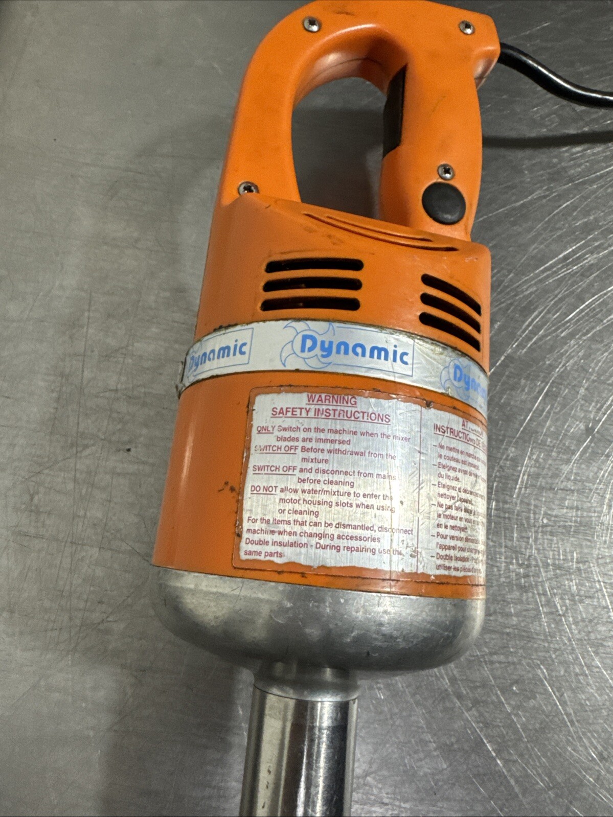 Dynamic Mx2000 Hand Held Commercial Blender / Tested