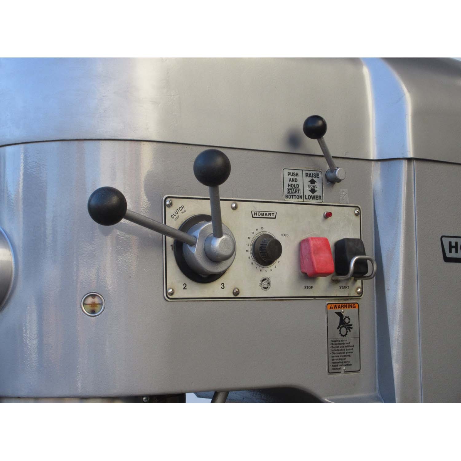 Hobart V1401 Bakery Commercial Dough Mixer 140 Qt, Bowl And 2 Attachments