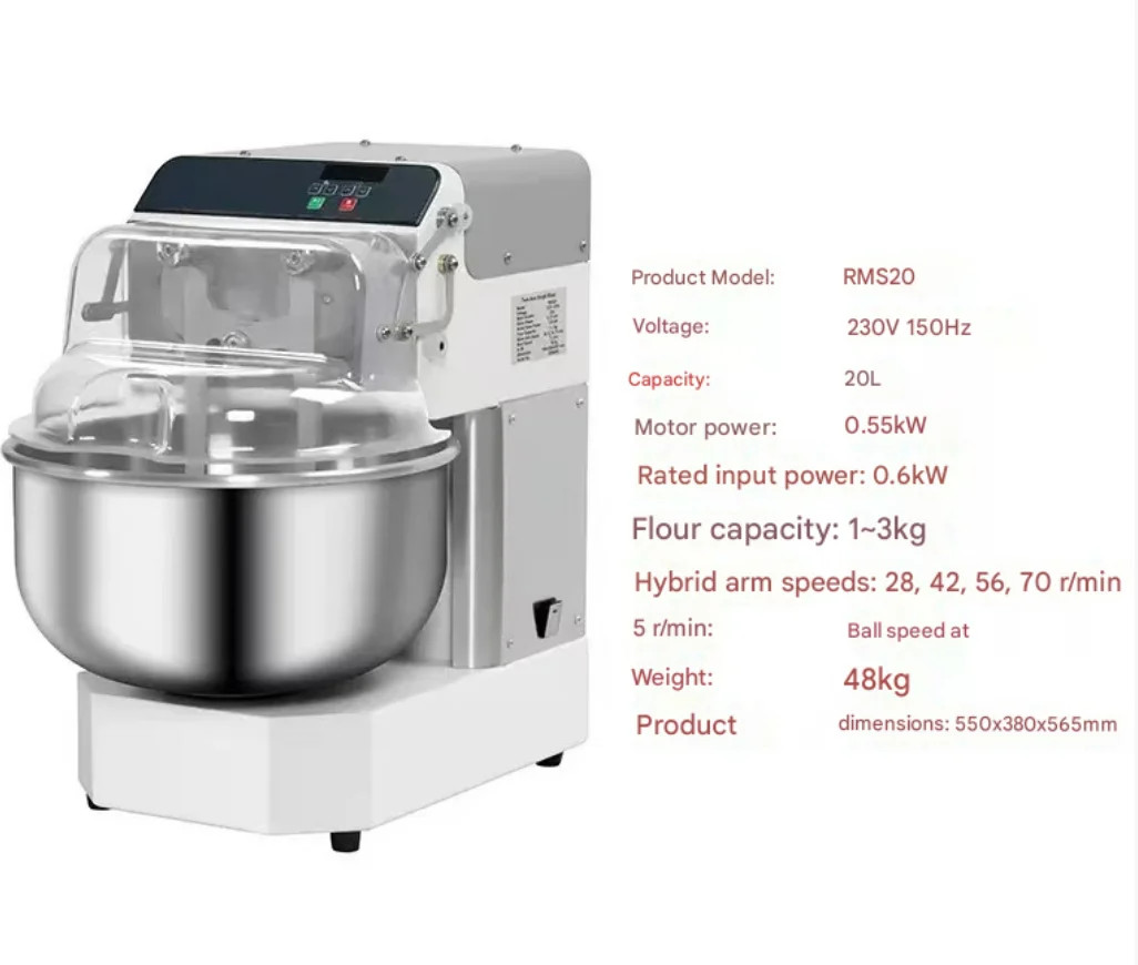 Deposit for Industrial Double Arm Dough Mixer 5kg Commercial Bread Flour Mixing