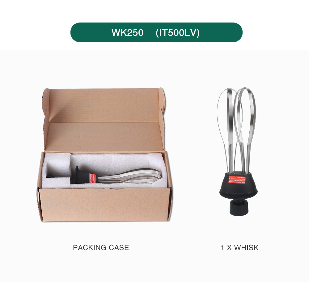 Immersion Variable Speed Hand Blender Spare Stick And Whisk for Itop Blender