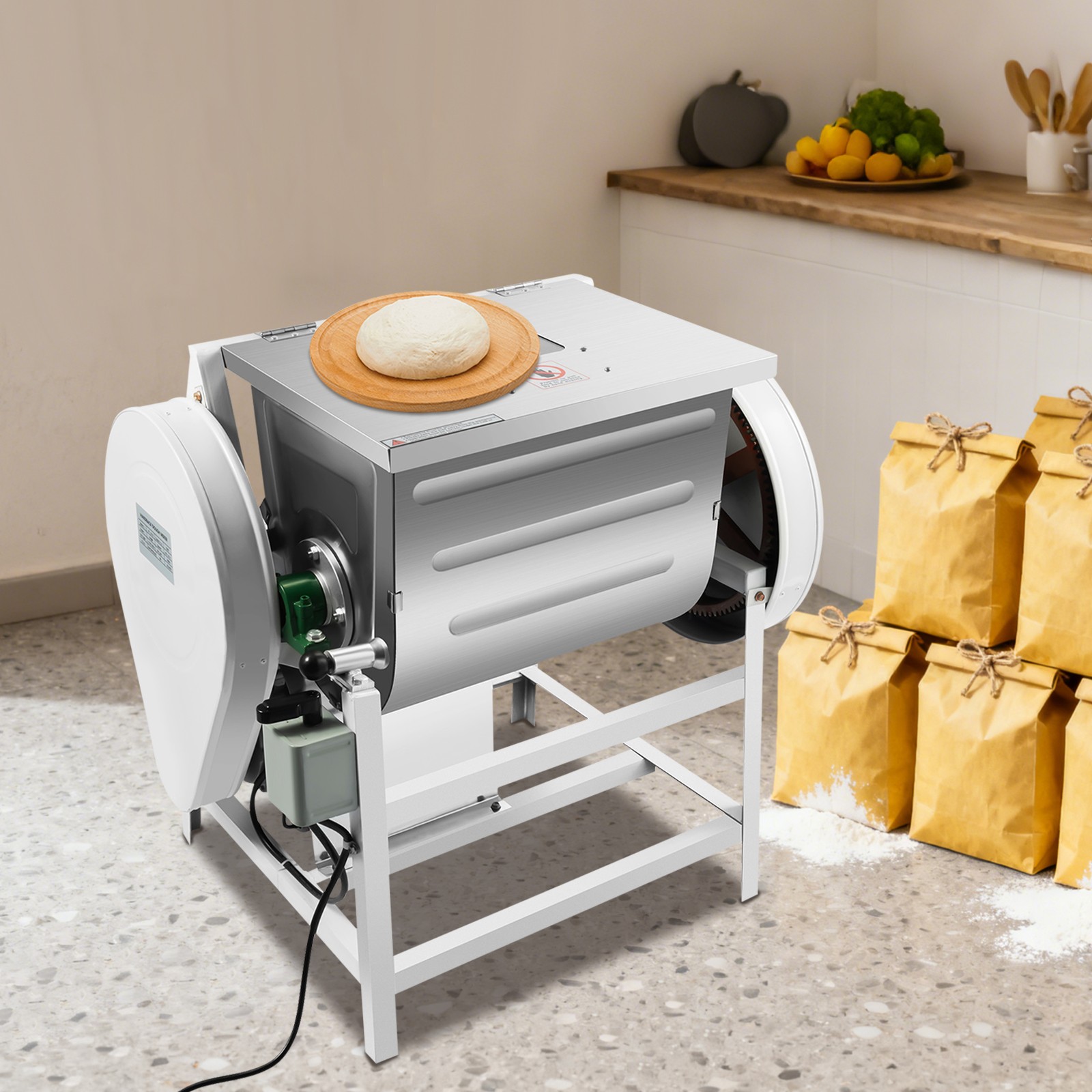 30QT/15KG Dough Mixer Machine Commercial Electric Flour Meat Mixing Mixer