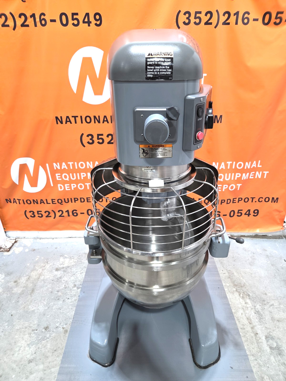 HOBART HL600 Legacy 60QT Mixer W/ Bowl, Hook, 2.7HP – 1 or 3PH – Watch Video!