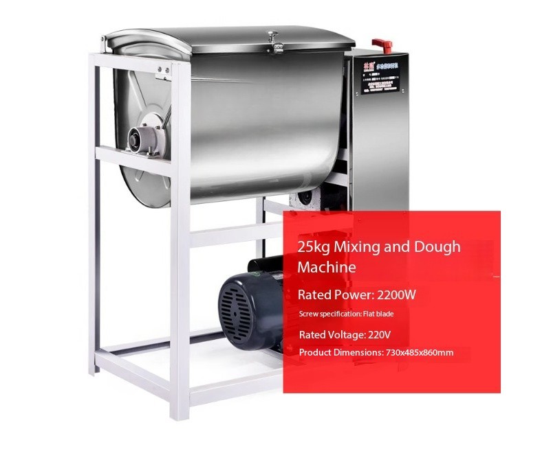 Commercial New Model 5/10/15/25kg Stainless Steel Fully Automatic Dough Mixer