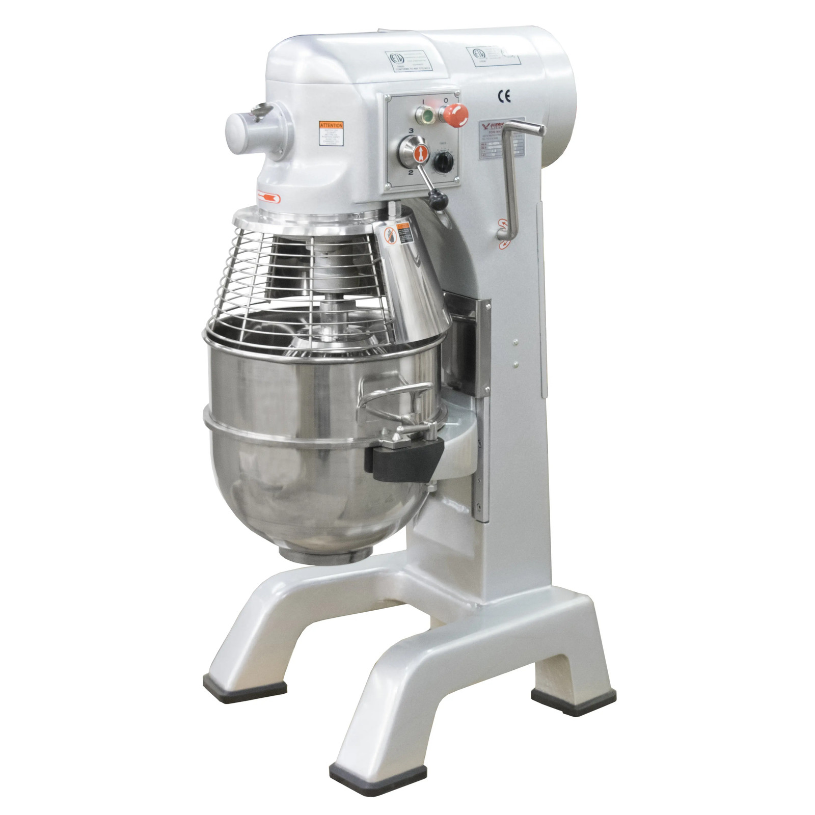 American Eagle Food Machinery 40 Qt 3-Speed Gear Driven Planetary Mixer – 1.5 HP