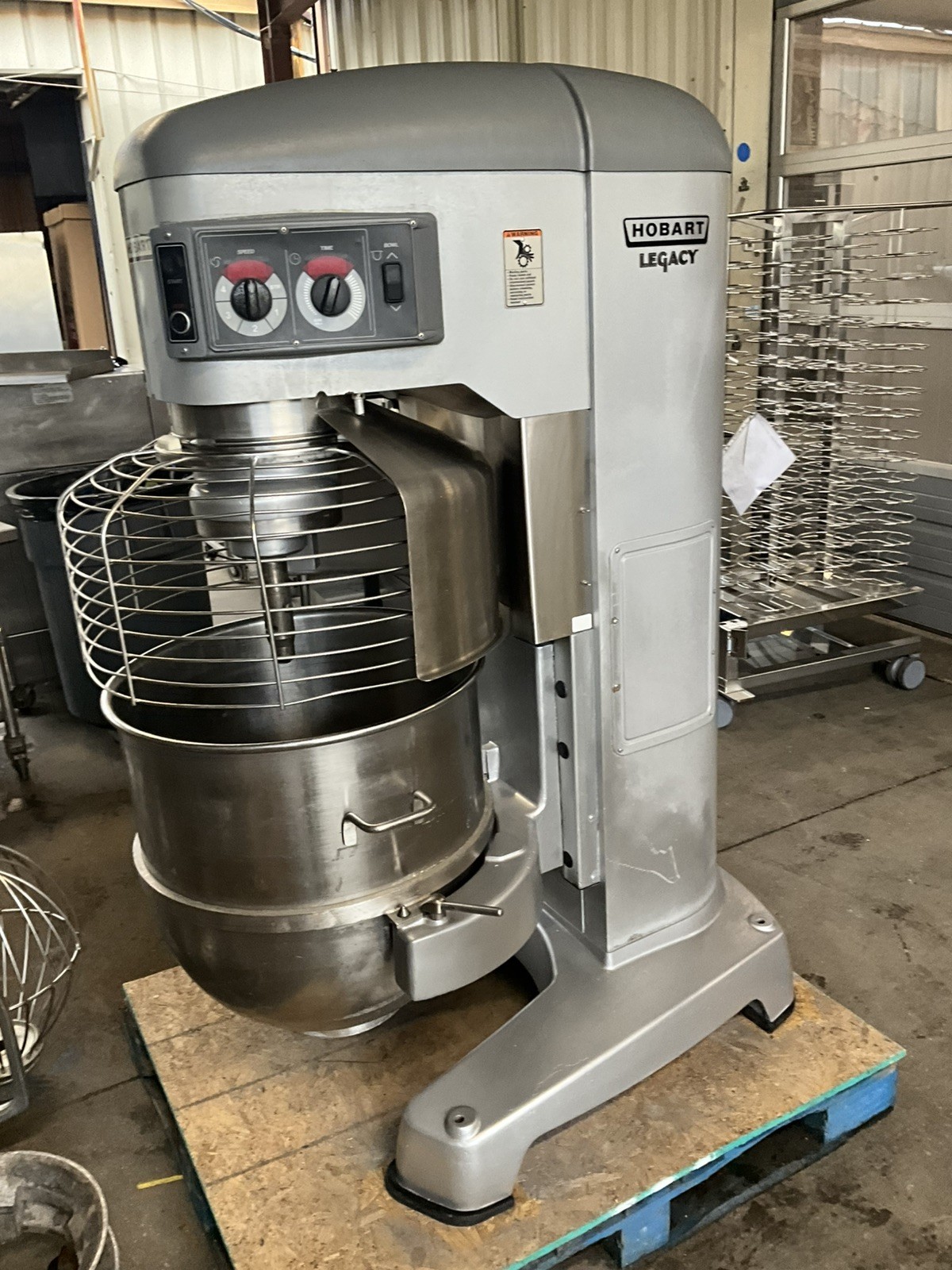 Hobart Legacy 140qt Dough mixer HL1400N Pizza Bakery Donut Pastry bowl guard C