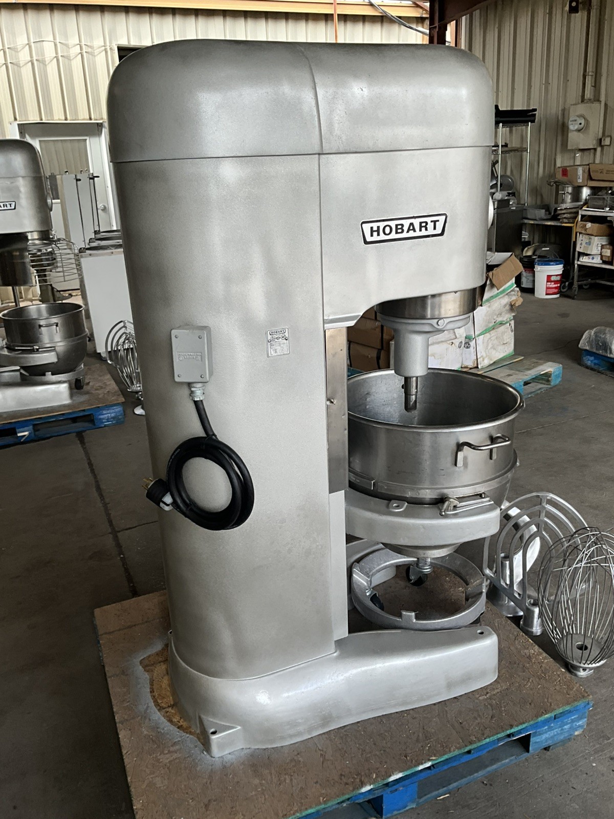 Hobart 80qt Dough mixer M802 Pizza Bakery Planetary Floor Mixer Paddle hook