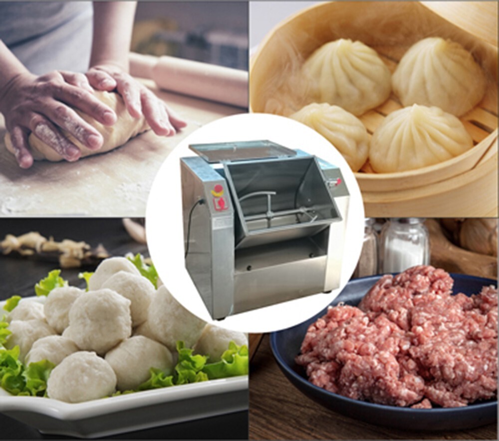 Commercial Electric Dough Mixer Mixing Machine Kitchen Equipment with Dough Knif