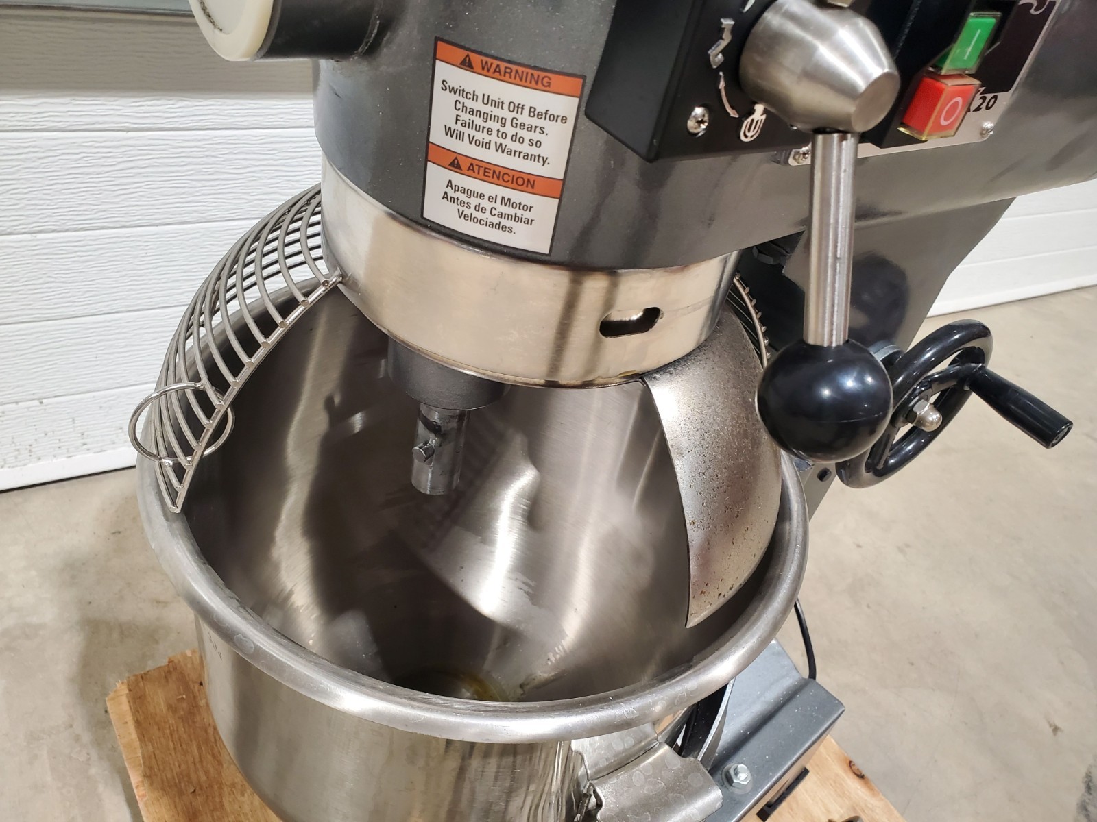 Avanto MX20 Commercial Mixer – Heavy Duty Food Dough Mixer