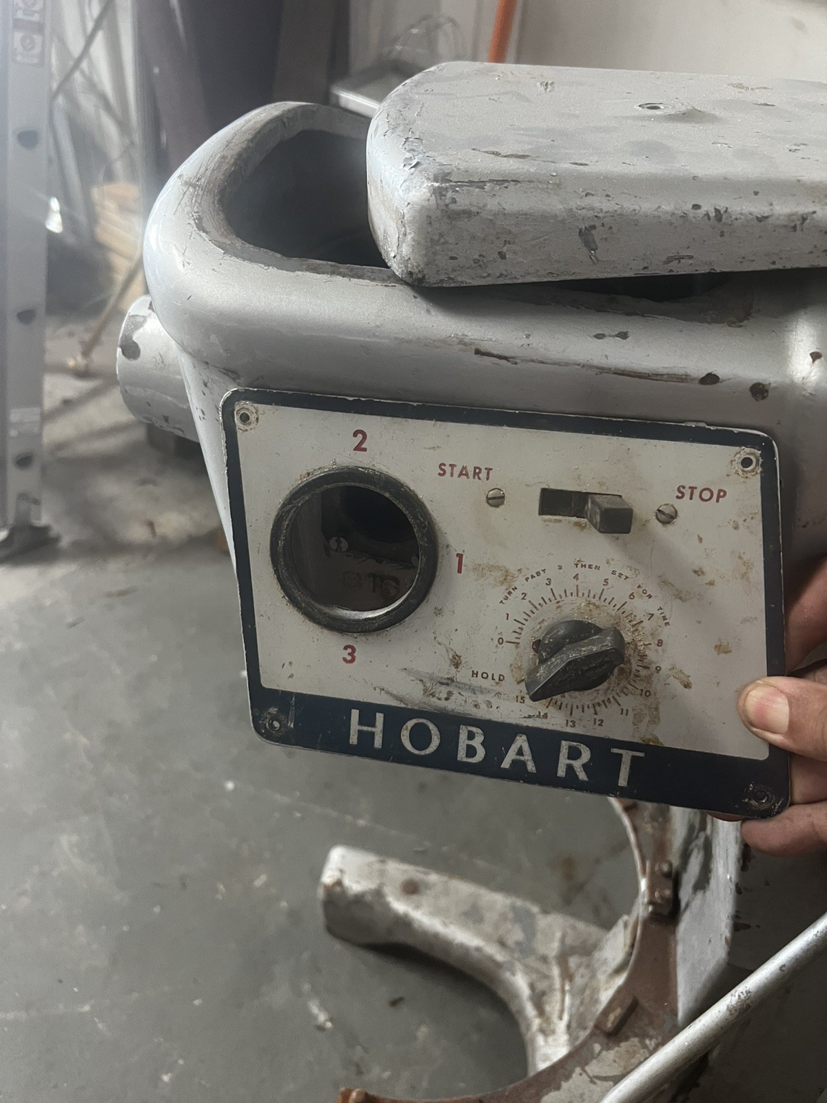 Used Hobart D-300T Commercial 30Qt Dough Mixer – 115v 1/2 hp (For Parts Only)