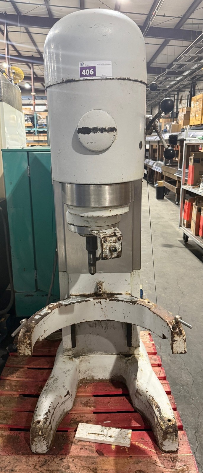 HOBART V1401 VERTICAL PLANETARY MIXER W/ NO BOWL OR ATTACHMENTS