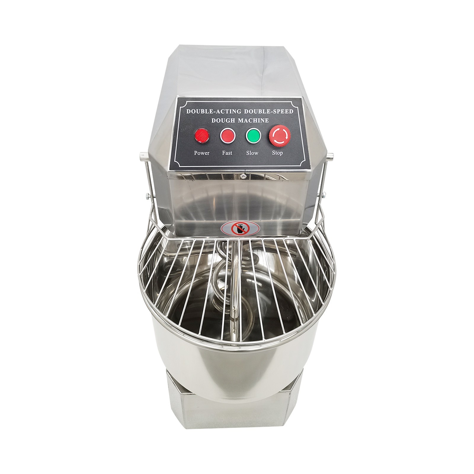 Commercial 30L 110V Double Speed Double Acting Dough Mixer 1.5KW Stainless Steel