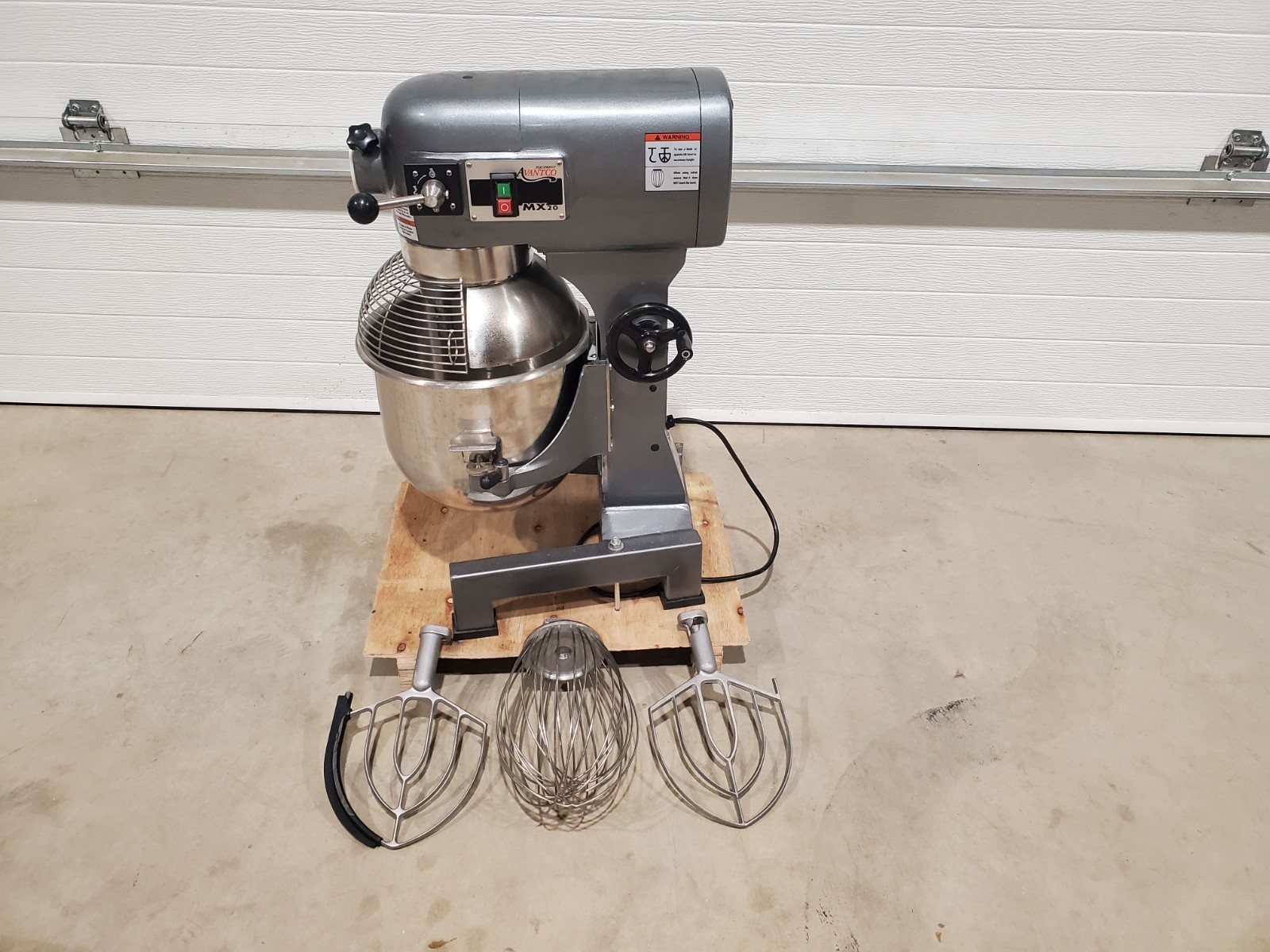 Avanto MX20 Commercial Mixer – Heavy Duty Food Dough Mixer