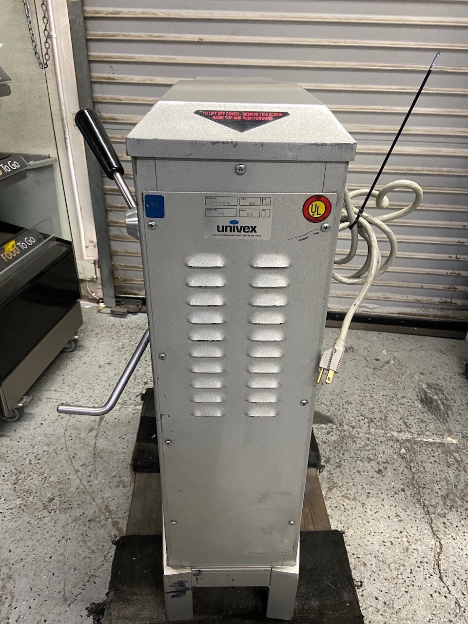20 Quart Mixer Univex M20 3 NEW Attachments 120V Bakery Dough Pizza NSF Qt #8703
