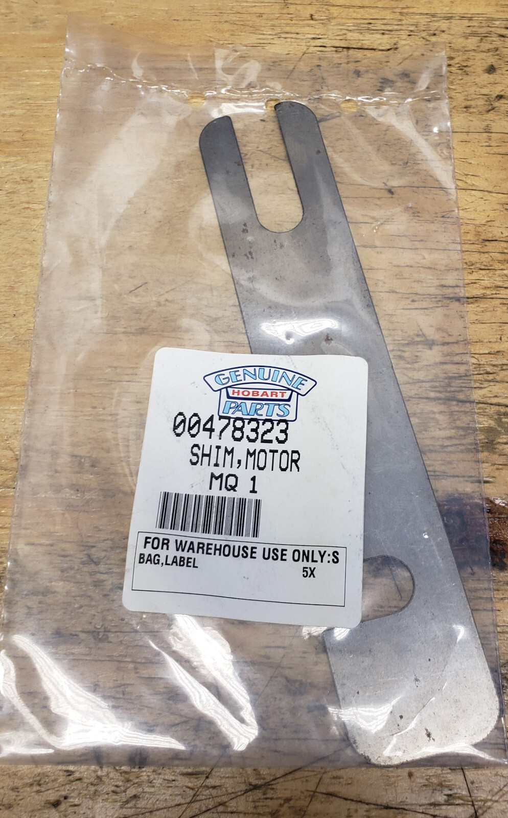 M802 80qt V1401 140qt #00-478323 motor shim New style # 478323
