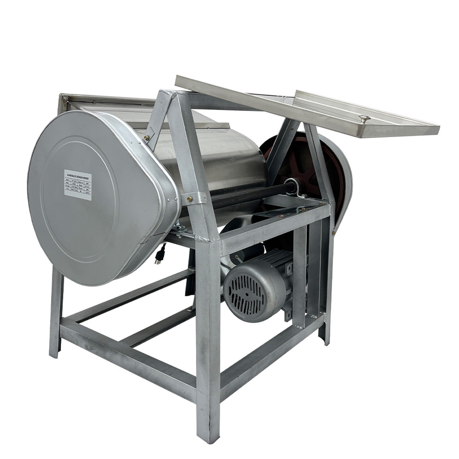 50QT Commercial Dough Mixer Electric Flour Mixing Machine 110V Kitchen Equipment