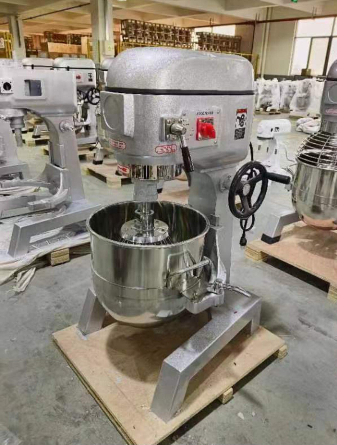 Commercial Dough Mixer & Planetary Mixer with 3 Attachments