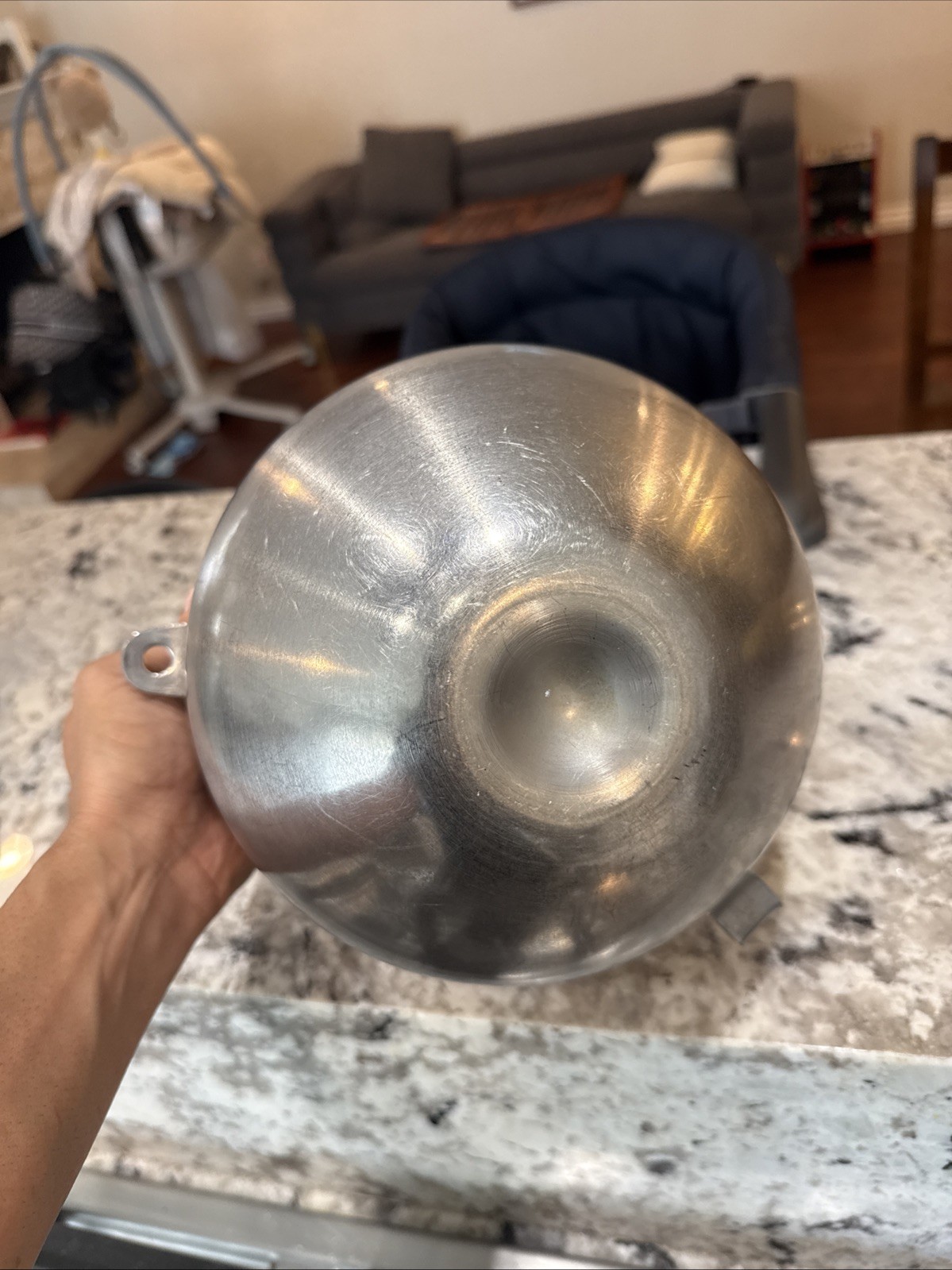 Hobart N50 5 Qt Mixer Bowl BOWL-Stainless Steel Commercial OEM Style CLEAN. Z7