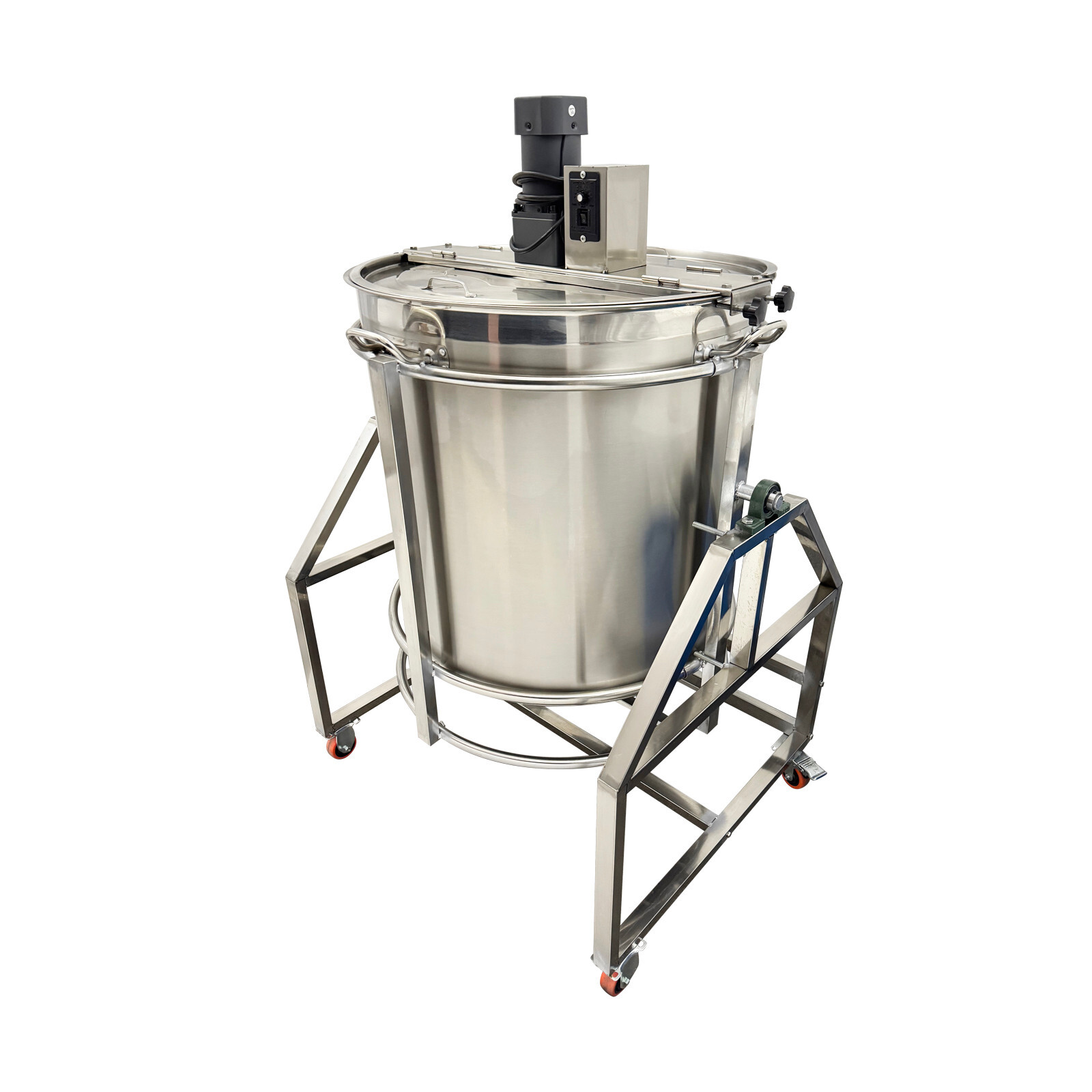 50L Food Mixer Hand Tilt LPG Electric Stirrer Blender 110V Sauce Agitator