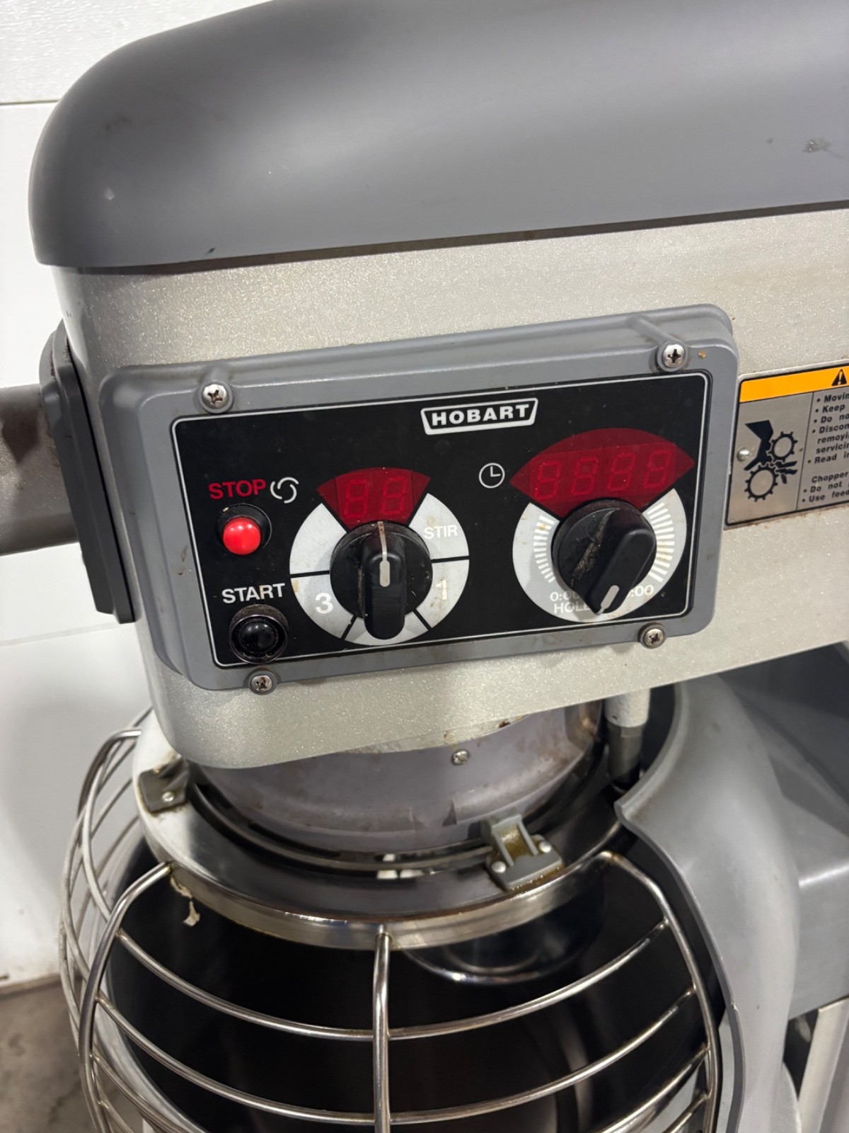 Hobart Legacy HL400 40 Quart Mixer w/ ALL STAINLESS Hook WORKS GREAT!