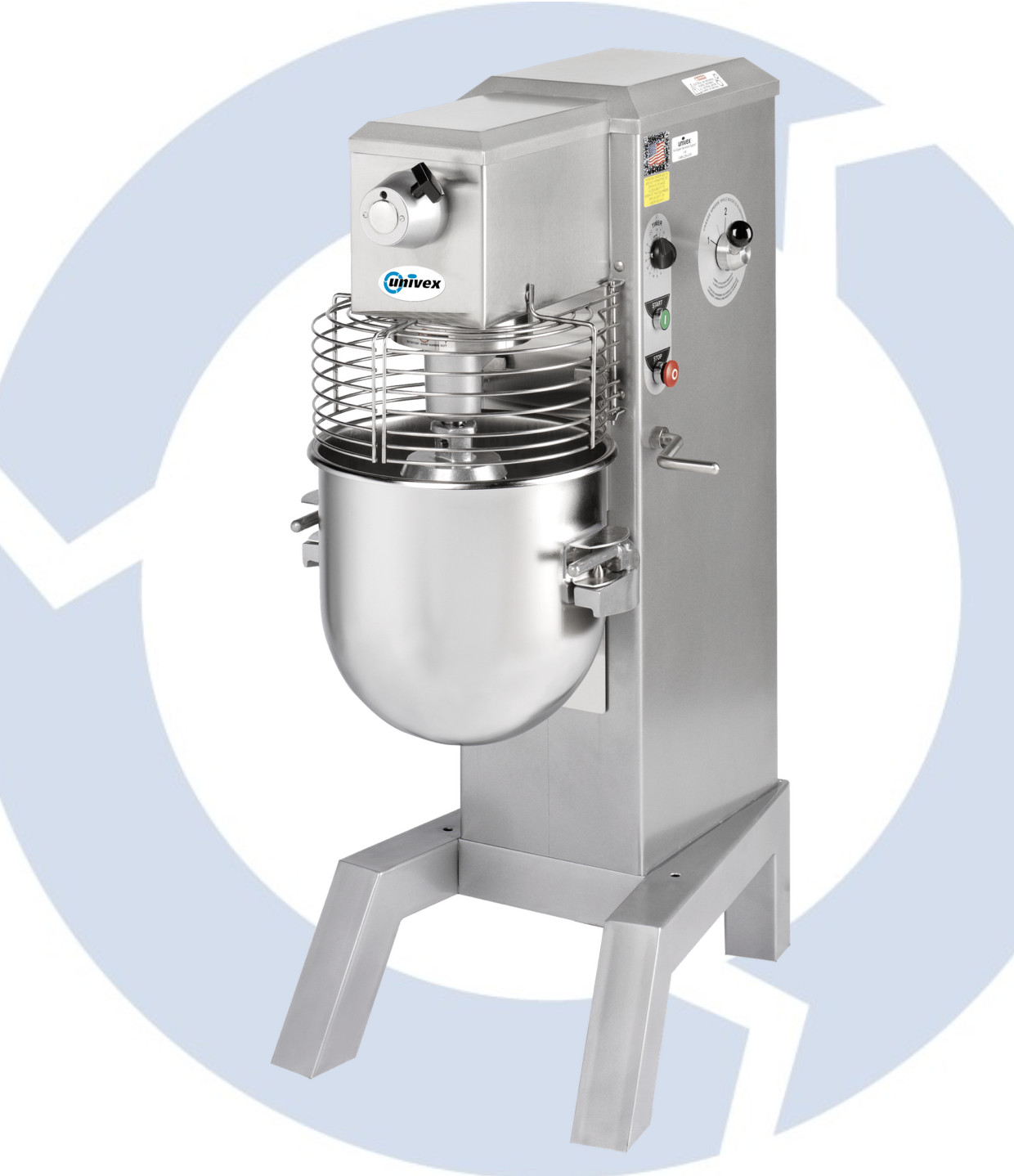 30qt Mixer Univex SRM30+ w/ stand & attachments *USED PERFECT CONDITION*