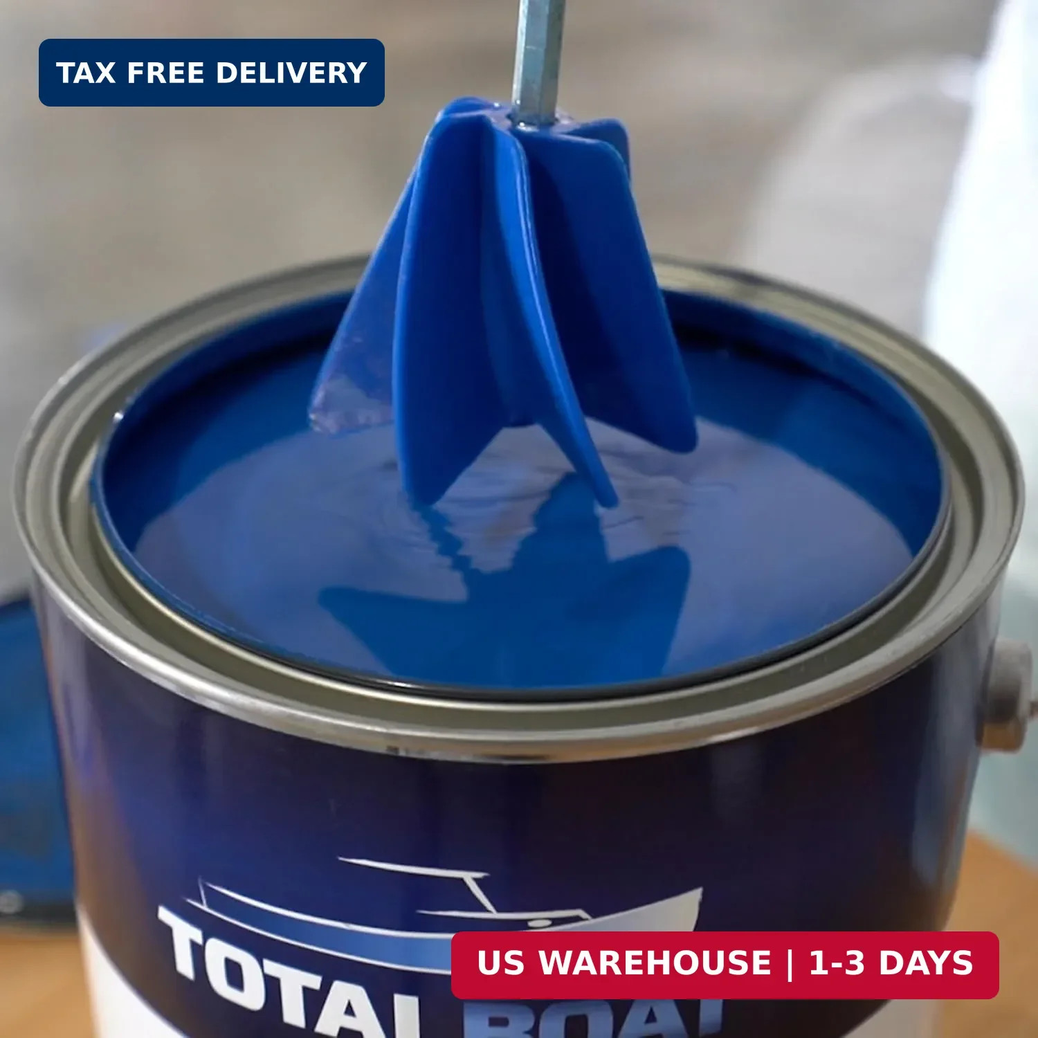 Helix Mixer Drill Attachment – Stirrer Mixes Epoxy Resin, Paint and Silicone – T
